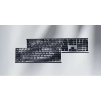 Logitech MX Mechanical Mini bezvadu apgaismota tastatūra - Graphite Linear QWERTZ Deutsch