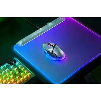 Spēļu peles paliktnis Razer Basilisk V3 Pro 35K Phantom White Edition