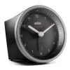 Braun BC07 kvarca modinātājpulkstenis, melns