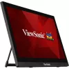Viewsonic TD1630-3 monitors 39,6 cm (15,6 colli) 1366 x 768 pikseļi HD LCD skārienekrāns Melns