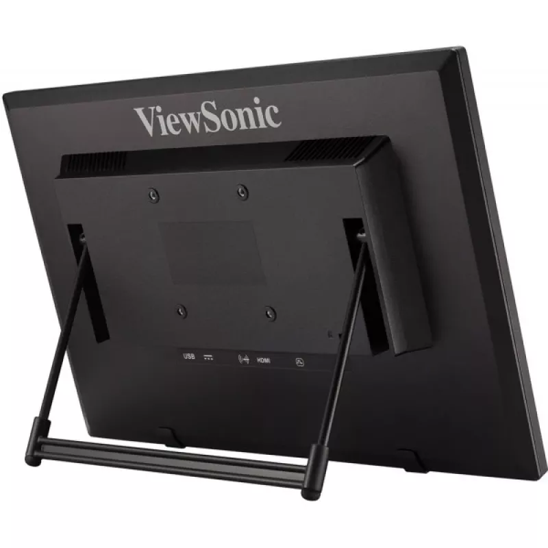 Viewsonic TD1630-3 monitors 39,6 cm (15,6 colli) 1366 x 768 pikseļi HD LCD skārienekrāns Melns