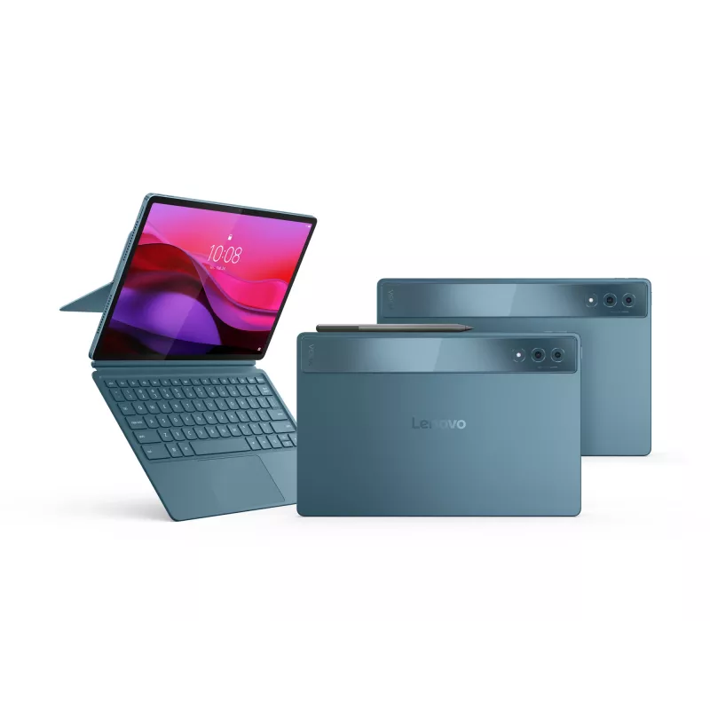 Lenovo Yoga Tab Plus Snapdragon 256 GB 32,3 cm (12,7 collu) 16 GB Wi-Fi 7 (802.11be) Android 14 Teal