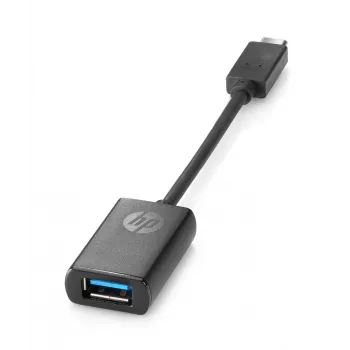 HP USB-C uz USB 3.0 adapteris, 0.1409 m, melns