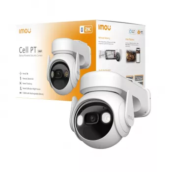 Imou Cell PT kupolveida IP drošības kamera āra lietošanai 2304 x 1296 pikseļi, sienas stiprinājumam