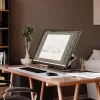 ALOGIC Clarity Max Touch 32C4KPDWT skārienjutīgs monitors, 32 collu, 3840x2160 4K UHD, 65 W Power Delivery, 8MP tīmekļa kamera, USB centrmezgls, melns/sudraba