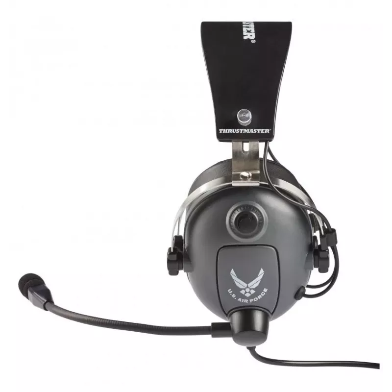 Thrustmaster T.Flight U.S. Air Force Edition austiņas, vadu, galvas saite, spēlēm, melnas