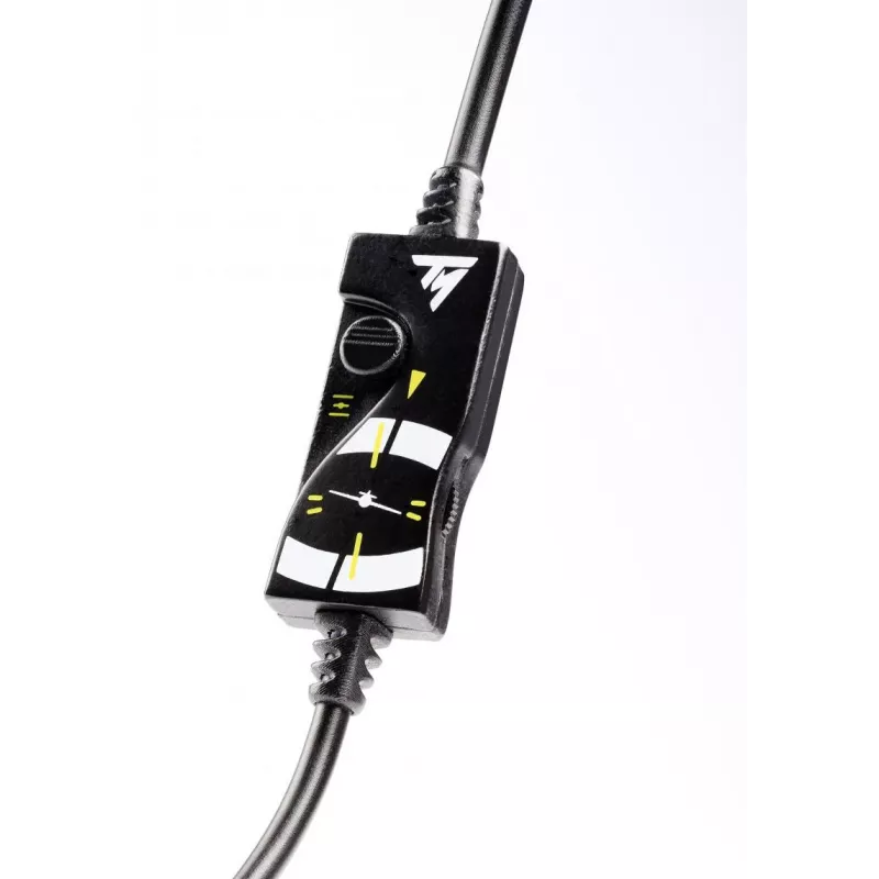 Thrustmaster T.Flight U.S. Air Force Edition austiņas, vadu, galvas saite, spēlēm, melnas