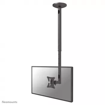Neomounts FPMA-C050BLACK Griestu stiprinājums monitoram/TV 10-30 collas - h 60-85 cm