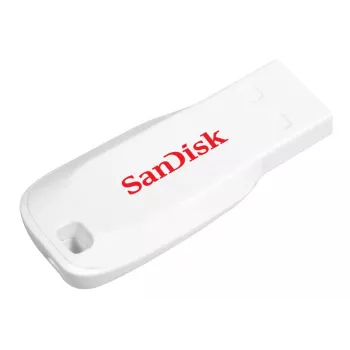 WESTERN DIGITAL SanDisk Cruzer Blade 16GB USB 2.0 zibatmiņa - balta