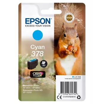 Epson 378 Claria Photo HD Cyan tintas kasetne (oriģināla)
