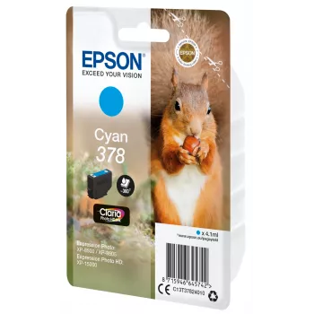 Epson 378 Claria Photo HD Cyan tintas kasetne (oriģināla)
