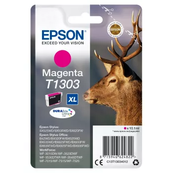 Epson Stag Singlepack Magenta T1303 DURABrite Ultra tinte