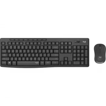 LOGITECH MK295 Klusais Bezvadu Komplekts Grafīts AZERTY Franču