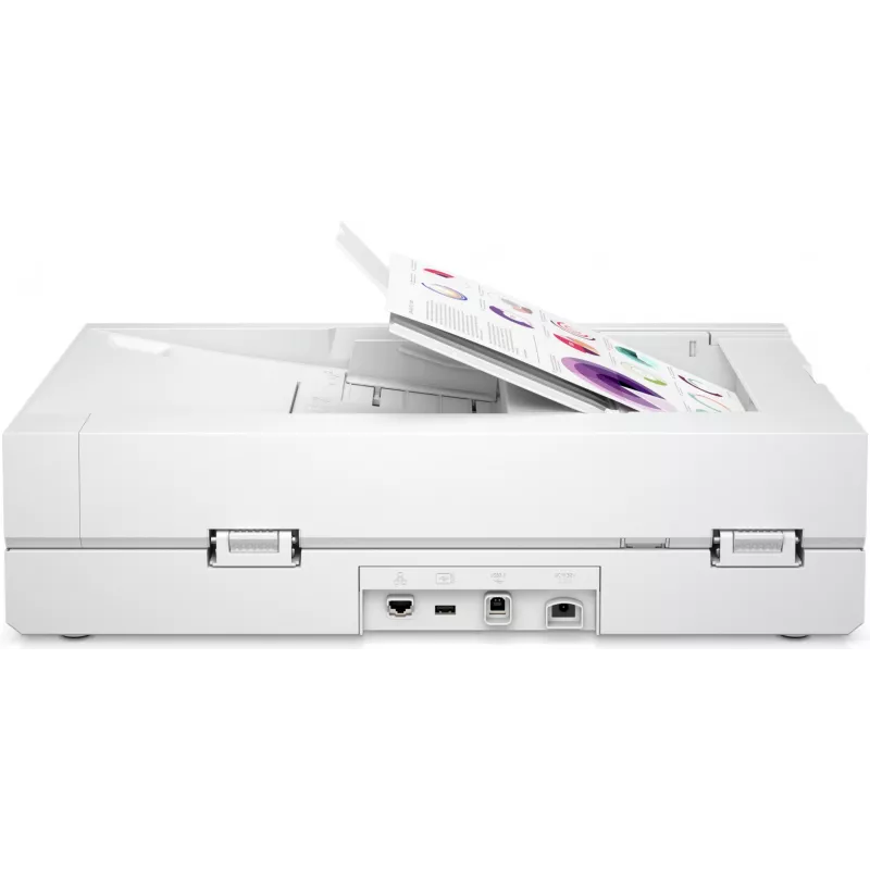 HP Scanjet Enterprise Flow N6600 fnw1 plakanvirsmas un ADF skeneris 1200 x 1200 DPI A4 balts
