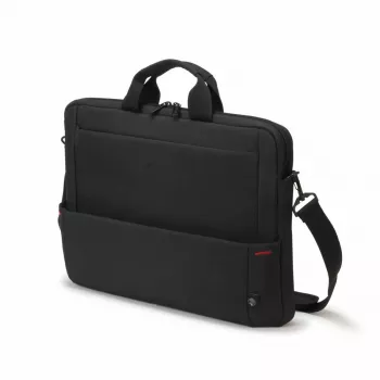 DICOTA Eco Slim Case Plus Base - 13-15.6 collu portatīvā datora maciņš - Melns / 300d Rpet Poliesters