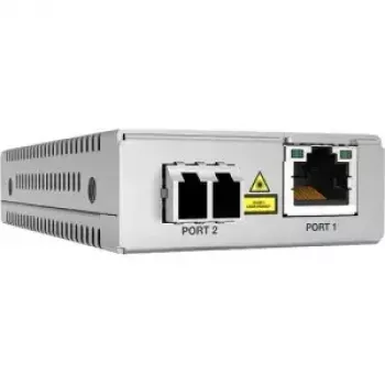 Allied Telesis AT-MMC2000/LC-960 tīkla mediju pārveidotājs 1000 Mbit/s 1310 nm Daudzrežīmu Pelēks
