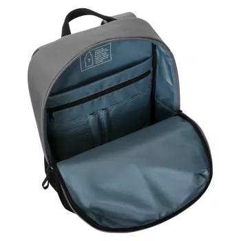 Targus Sagano 39.6 cm (15.6 collu) Mugursoma Melna, Pelēka