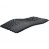 LOGITECH Ergo K860 - Bezvadu dalītā tastatūra Graphite Azerty French