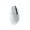 LOGITECH G305 Lightspeed bezvadu spēļu pele balta