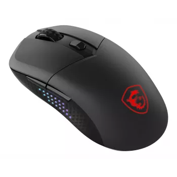 MSI VERSA 300 ELITE WIRELESS pele spēlēm, labā roka, RF bezvadu + Bluetooth + USB Type-C, optiskā, 26000 DPI