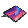 LOGITECH Combo Touch iPad (10. paaudze) - Oksfordas Pelēks - Qwerty UK