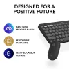 LOGITECH Pebble 2 Combo Tonal Graphite QWERTY US — Bezvadu klaviatūras un peles komplekts
