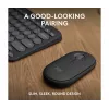 LOGITECH Pebble 2 Combo Tonal Graphite QWERTY US — Bezvadu klaviatūras un peles komplekts