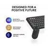 LOGITECH Pebble 2 Combo Tonal Graphite QWERTY US — Bezvadu klaviatūras un peles komplekts