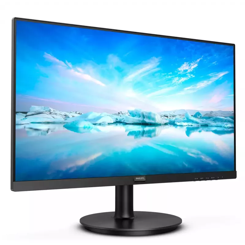 Philips V Line 222V8LA/00 datora monitors 54,6 cm (21,5 collu) 1920 x 1080 pikseļi Full HD LCD Melns
