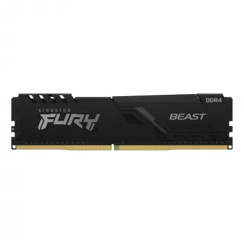 Kingston FURY Beast 8GB 3200MT/s DDR4 CL16 DIMM Melns