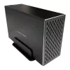 LC-POWER LC-35U3-RAID-2, ārējais korpuss diviem 3.5 inch cietajiem diskiem ar RAID, alumīnijs, melns