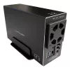 LC-POWER LC-35U3-RAID-2, ārējais korpuss diviem 3.5 inch cietajiem diskiem ar RAID, alumīnijs, melns