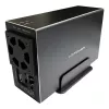 LC-POWER LC-35U3-RAID-2, ārējais korpuss diviem 3.5 inch cietajiem diskiem ar RAID, alumīnijs, melns