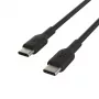 BELKIN USB-C uz USB-C kabelis 2m Melns