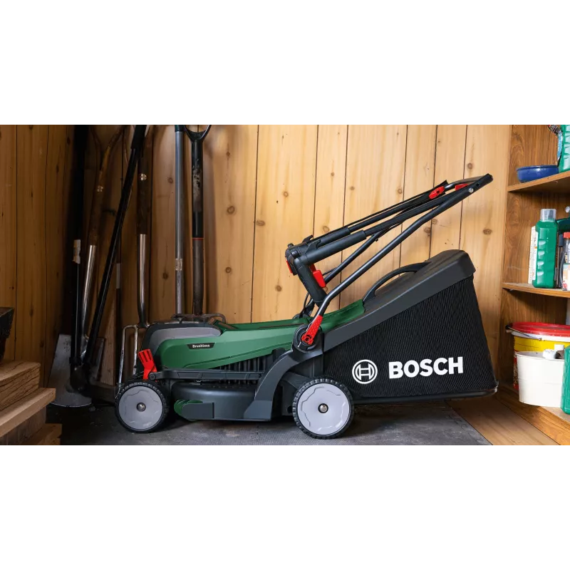 Bosch 37-550 bezvadu zāles pļāvējs, akumulatora, melns, zaļš