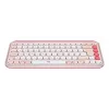 Logitech POP Icon Keys bezvadu tastatūra, rozā, QWERTY, ASV starptautiskā