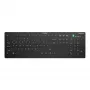 Contour Design Active Key Contour QuickClean medicīnas tastatūra ar noņemamu vāku, pilna izmēra, bezvadu, melna, DE C8112