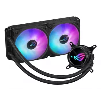 ASUS ROG Strix LC III 240 ARGB šķidruma dzesēšanas komplekts, 12 cm, melns
