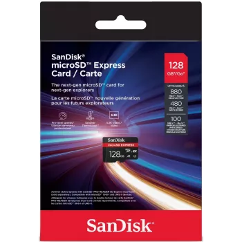 MicroSD karte SanDisk 128GB UHS-I Express SDSQXFN-128G-GN4NN