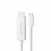 TARGUS Hyper 4K USB-C uz HDMI kabelis - Balts