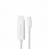TARGUS Hyper 4K USB-C uz HDMI kabelis - Balts