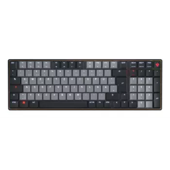 CHERRY KW 550 MX LP tastatūra Home/Office USB + Bluetooth QWERTZ German Melna