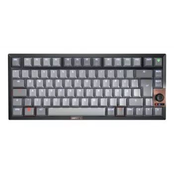 CHERRY KW 300 MX tastatūra USB + Bluetooth QWERTZ vācu izkārtojums, melna, vara, pelēka