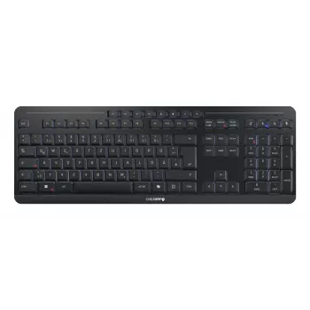 CHERRY Stream Ultimate tastatūra Home/Office USB + RF bezvadu + Bluetooth QWERTZ vācu melna