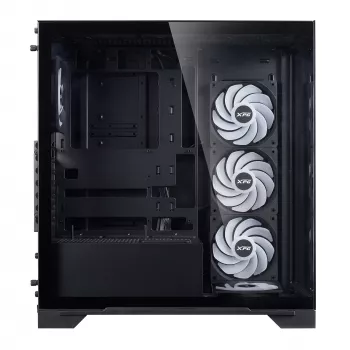 XPG INVADER X BTF Mid-Tower korpuss Melns