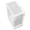 XPG Invader X Mini Midi Tower datora korpuss, ATX/Micro-ATX/Mini-ITX, stikla sienas, 5 x 120 mm ARGB ventilatori, USB-C, bez barošanas avota, balts