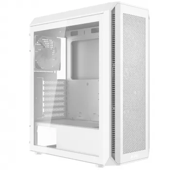 XPG VALOR AIR PLUS MID-TOWER-Case White, Midi Tower, PC, Balts, ATX, micro ATX, Mini-ITX, SPCC, 16 cm