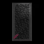 XPG VALOR AIR Melnais Midi Tower korpuss, ATX, Carbon tērauds, Rūdīts stikls, 16.6 cm