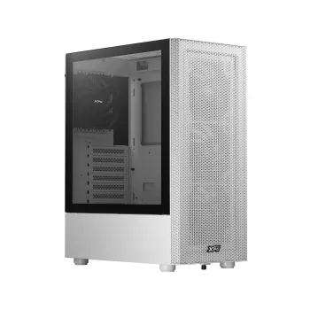 XPG VALOR MESH Mid-Tower White - balts korpuss ar 4 iebūvētiem 120mm ventilatoriem