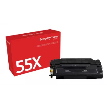 Xerox Everyday™ Black Toner saderīgs ar HP 55X (CE255X), augstas ietilpības